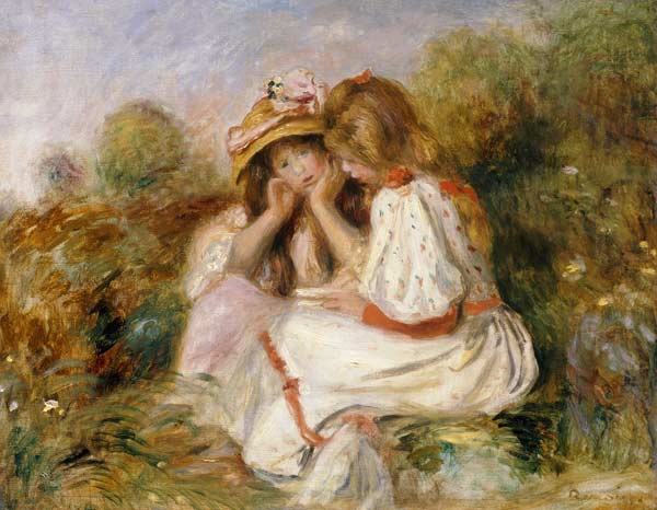 Due Fillettes – Pierre-Auguste Renoir Pierre-Auguste Renoir 85x75