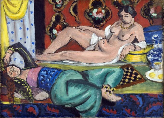 Due Odalische – Matisse Henri Matisse 105x70