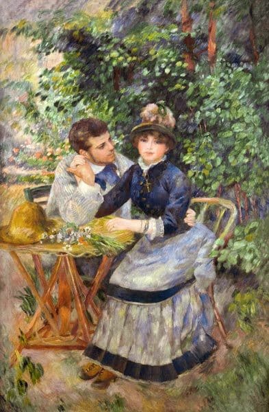 Nel giardino di Pierre-Auguste Renoir Pierre-Auguste Renoir 70x105