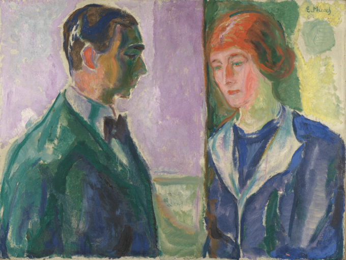 Käthe e Hugo Perls – Edvard Munch Edvard Munch 85x75