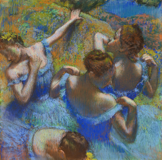 Danzatrici in blu – Edgar Degas Edgar Degas 70x70