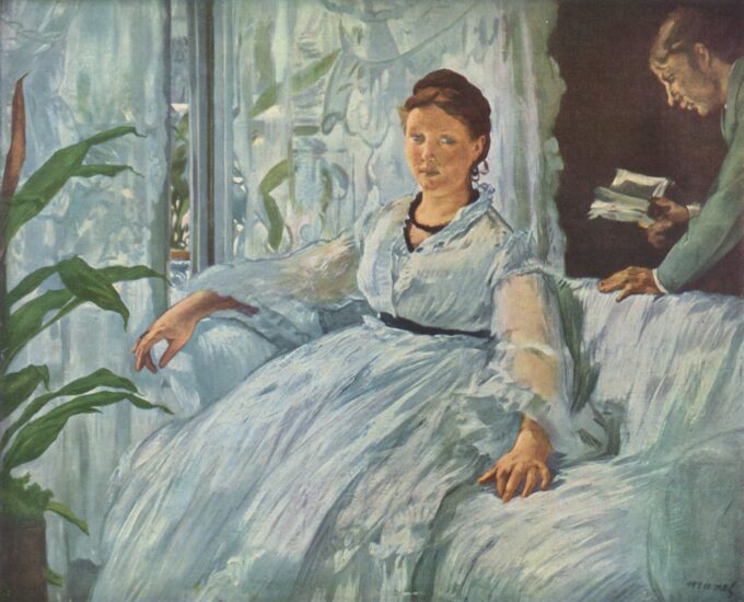 Lezione – Edouard Manet Édouard Manet 85x75