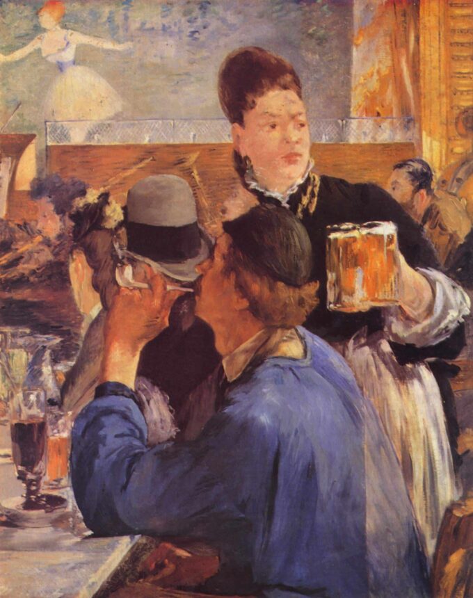 Angolo di caffè-concerto – Edouard Manet Édouard Manet 70x85