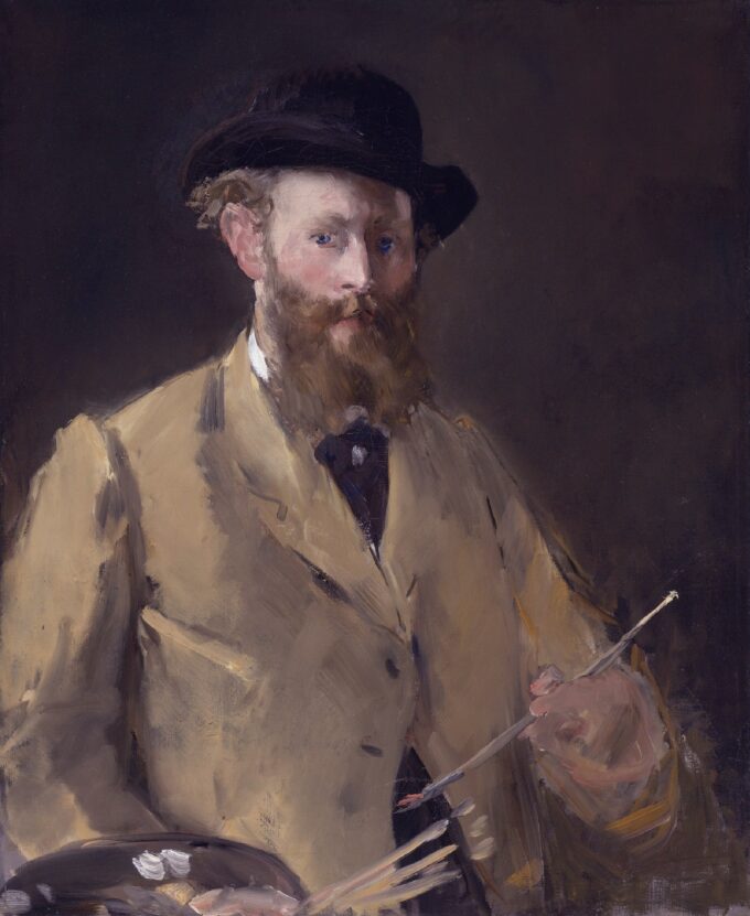 Autoritratto con la tavolozza – Edouard Manet Édouard Manet 70x85