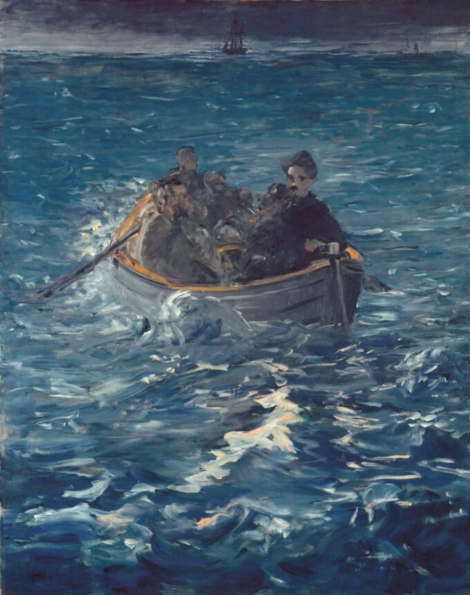 L’Evasione di Rochefort – Edouard Manet Édouard Manet 70x85