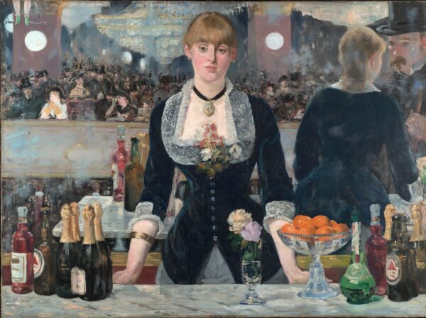 Un bar alle Folies Bergère – Edouard Manet Édouard Manet 85x75