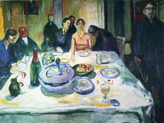 Il matrimonio della bohémienne – Edvard Munch Edvard Munch 85x75