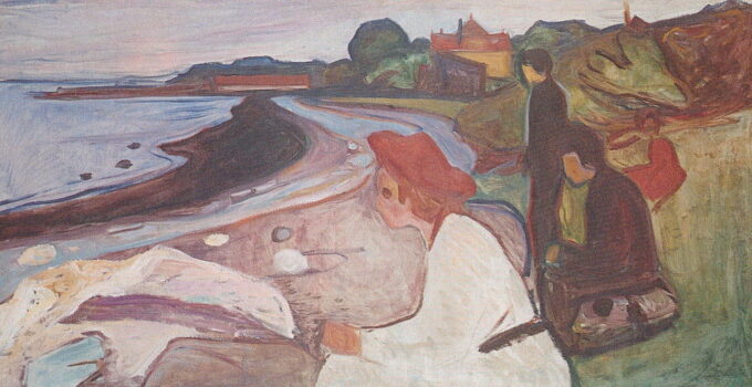 Gioventù in mare – Edvard Munch Edvard Munch 140x70