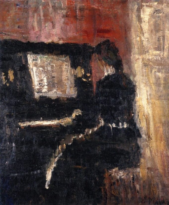 Al pianoforte – Edvard Munch Edvard Munch 70x85