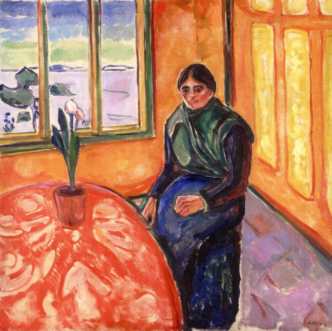 Mélancolie, 1911 – Edvard Munch Edvard Munch 70x70