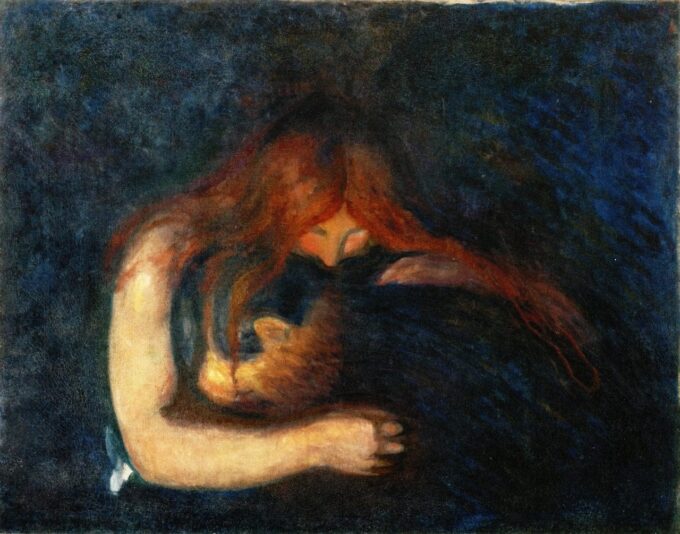 Le vampire – Edvard Munch Edvard Munch 85x75