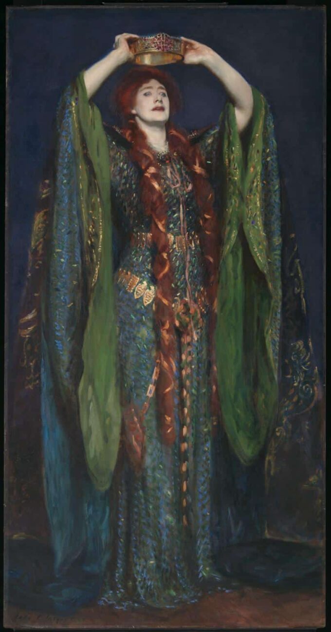 Ellen Terry: Lady Macbeth – John Singer Sargent John Singer Sargent 70x140