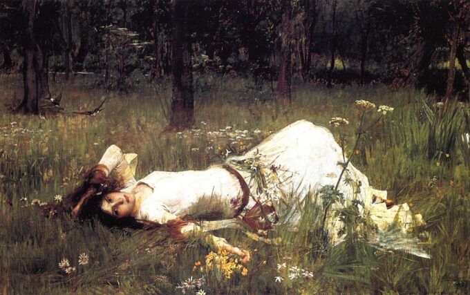 Ophélia – John William Waterhouse John William Waterhouse 105x70