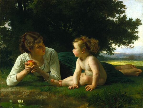 Tentazione – William Bouguereau William Bouguereau 85x75