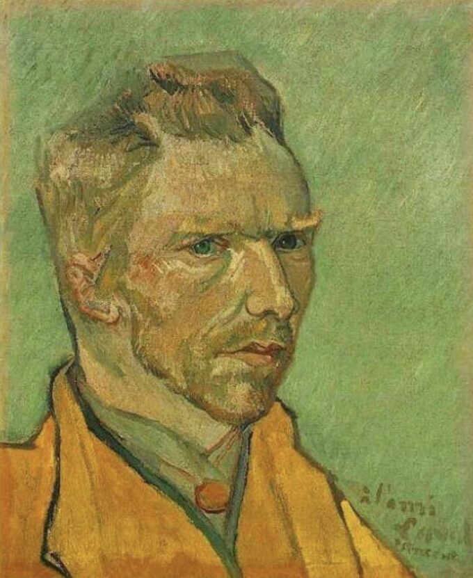 Autoritratto di Vincent Van Gogh, 1888 di Van Gogh Gli autoritratti di Vincent van Gogh 70x85