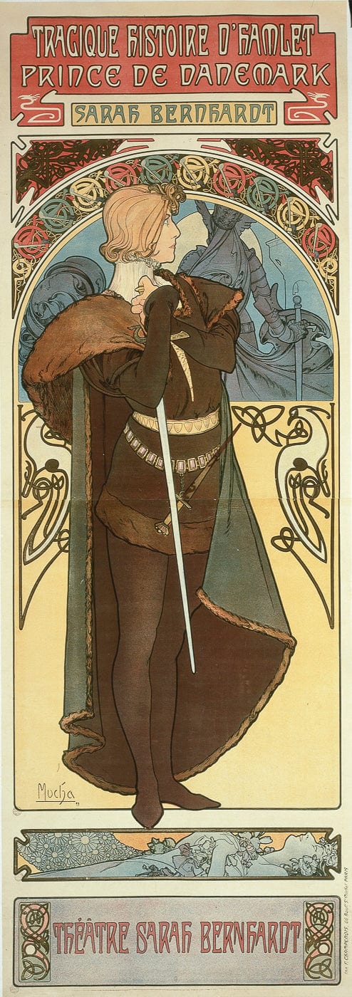 Affiches per Sarah Bernhardt – Mucha Alfons Mucha 60x180