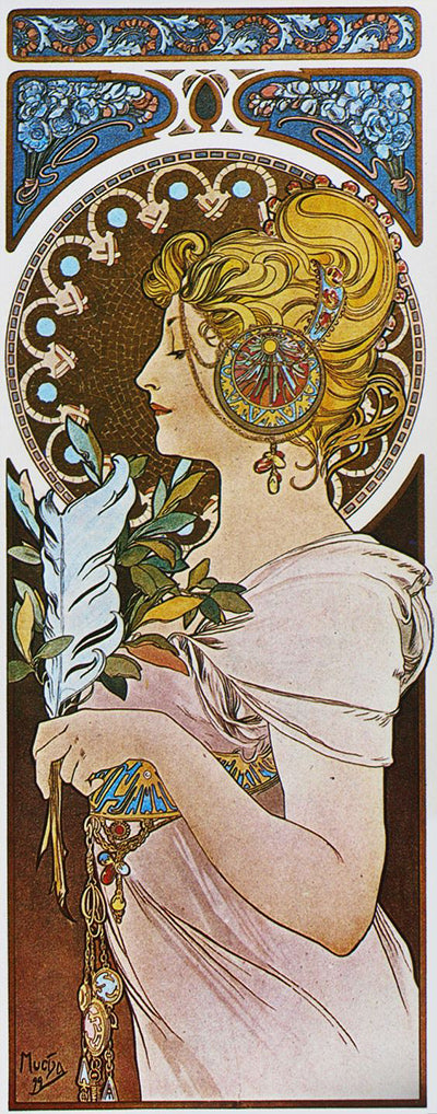 Plume – Mucha Alfons Mucha 70x160