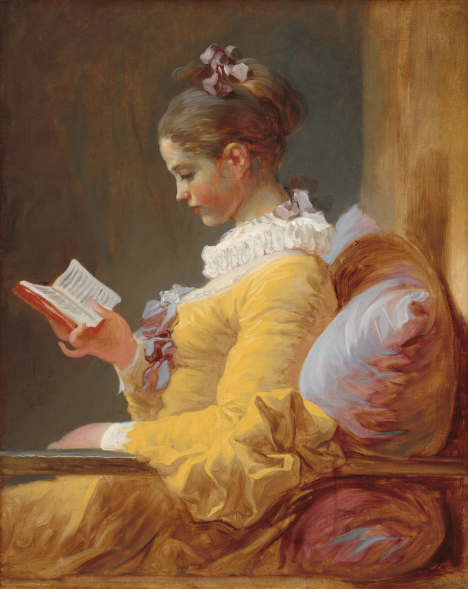 La Lettura – Jean-Honoré Fragonard Jean-Honoré Fragonard 70x85