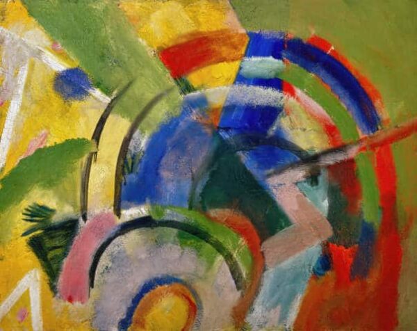 Composizione IV in piccolo – Franz Marc Franz Marc 85x75