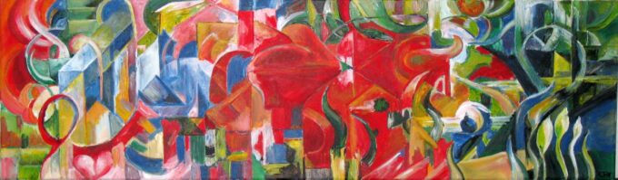 Forme in gioco – Franz Marc Franz Marc 180x60