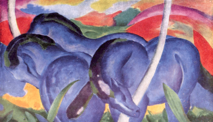 Grandi cavalli blu – Franz Marc Franz Marc Franz Marc