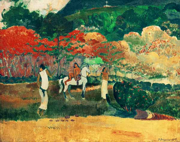 Donne e muffe – Paul Gauguin Paul Gauguin 85x75