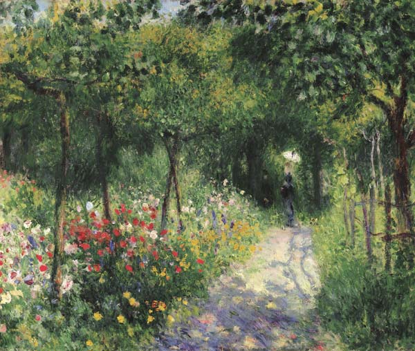 Le donne nel giardino – Pierre-Auguste Renoir Pierre-Auguste Renoir 70x85