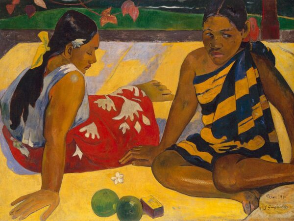 Sulla spiaggia – Paul Gauguin Paul Gauguin 85x75