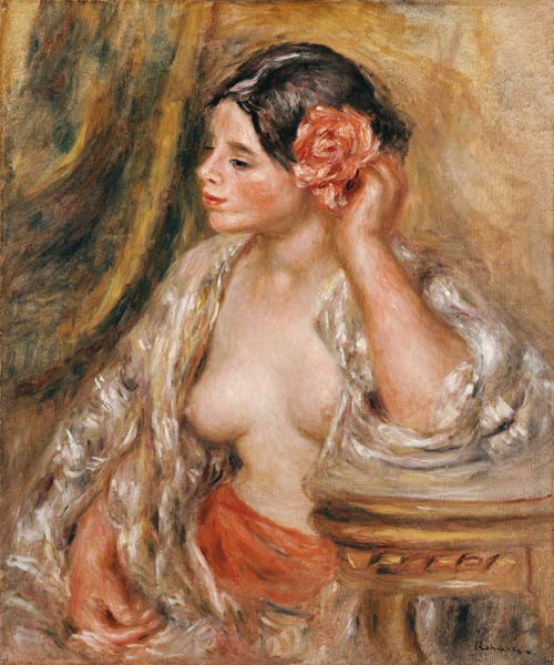 Gabrielle e il suo Acconciatura – Pierre-Auguste Renoir Pierre-Auguste Renoir 70x85