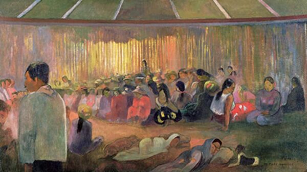 La casa del canto – Paul Gauguin Paul Gauguin 120x70