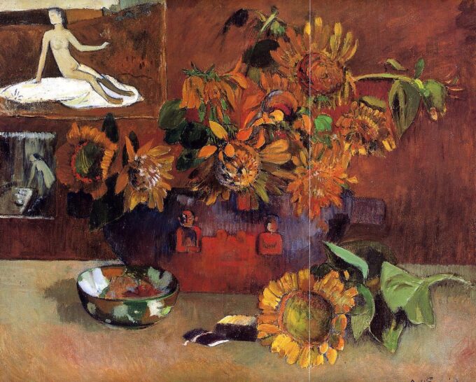 Natura morta con l’Esperanza – Paul Gauguin Paul Gauguin 85x75