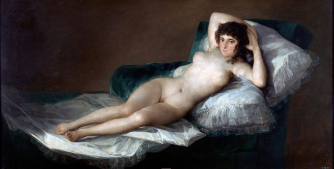 La Maja Nuda – Francisco de Goya Francisco de Goya 140x70