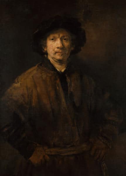 Grande autoritratto – Rembrandt van Rijn Rembrandt van Rijn 70x105