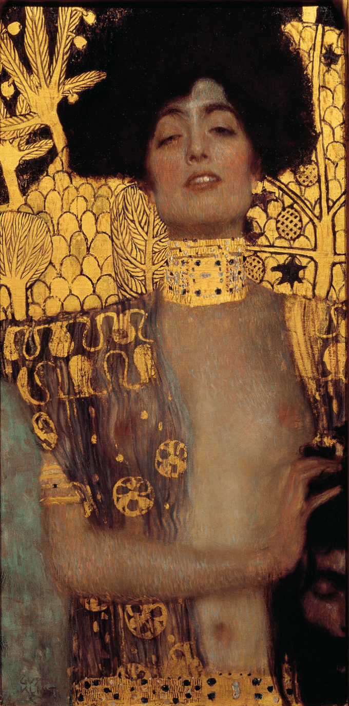 Giuditta con la testa di Oloferne – Gustav Klimt Gustav Klimt 70x140