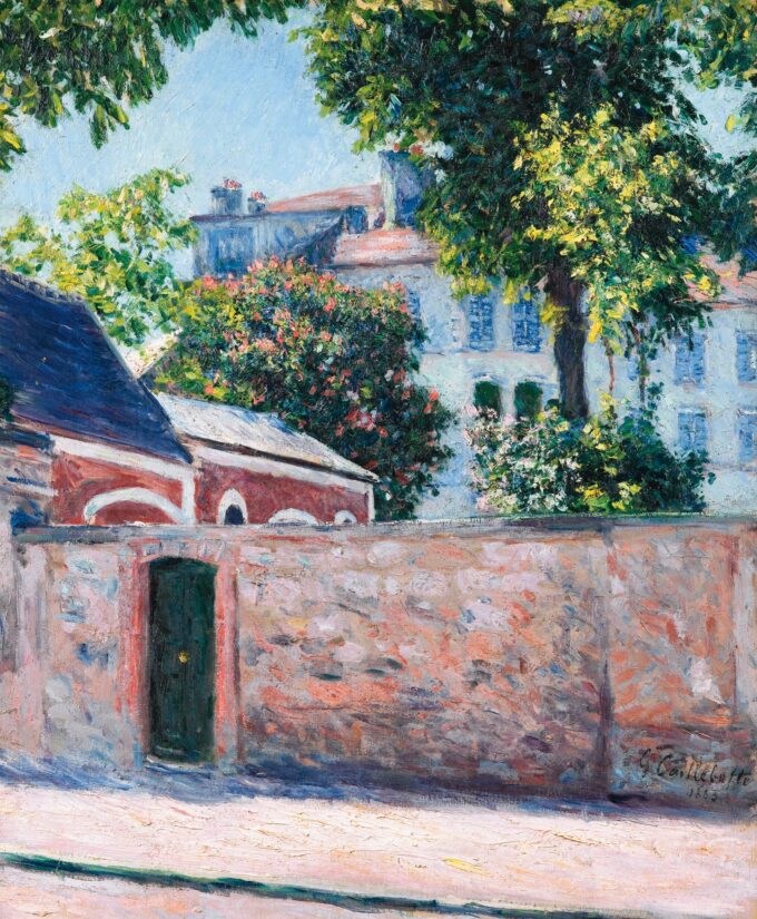 Case ad Argenteuil – Caillebotte Gustave Caillebotte 70x85