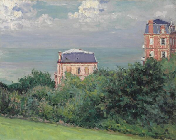 Ville a Villers-sur-mer – Caillebotte Gustave Caillebotte 85x75