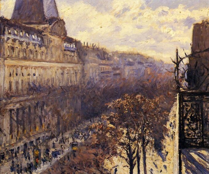 Boulevard des Italiens – Caillebotte Gustave Caillebotte 85x75