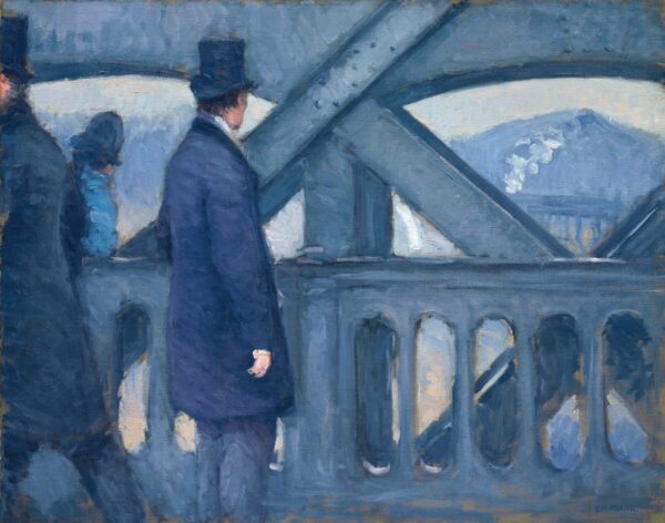 Sotto il ponte d’Europa – Caillebotte Gustave Caillebotte 85x75