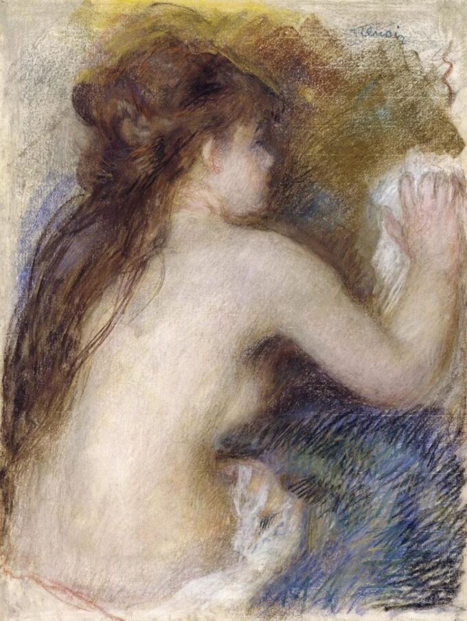 Dos nu di una donna – Pierre-Auguste Renoir Pierre-Auguste Renoir 70x85