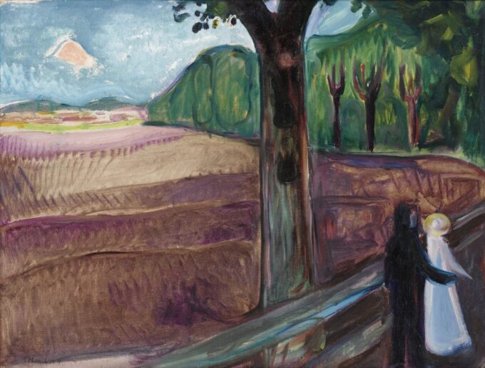 La notte d’estate – Edvard Munch Edvard Munch 85x75