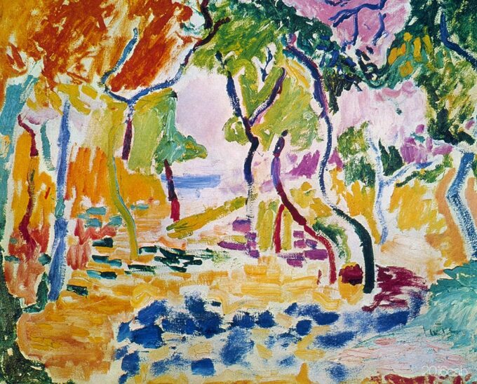 Paesaggio a Collioure – Matisse Henri Matisse 85x75