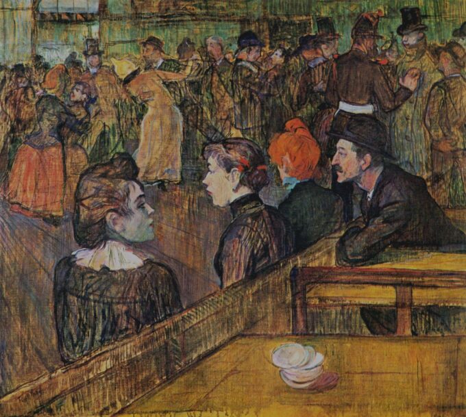 Moulin de la Galette – Toulouse Lautrec Henri de Toulouse-Lautrec 70x70