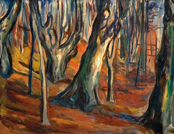 Autunno (Vecchi alberi, Ekely) – Edvard Munch Edvard Munch 85x75