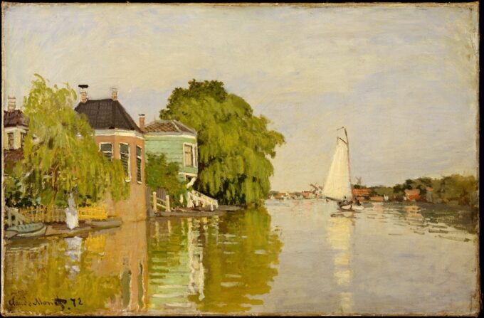 Case sull’Achterzaan – Claude Monet Claude Monet 105x70