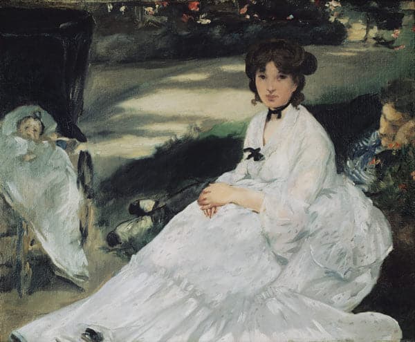 Nel giardino – Edouard Manet Édouard Manet 85x75