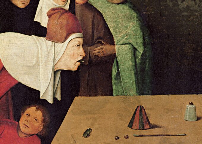 Il Conjureur (dettaglio) – Jérôme Bosch Hieronymus Bosch 105x70