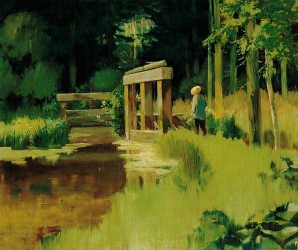 In un parco – Edouard Manet Édouard Manet 85x75