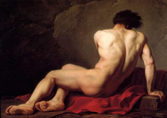 Patroclo – Jacques-Louis David Jacques-Louis David 105x70