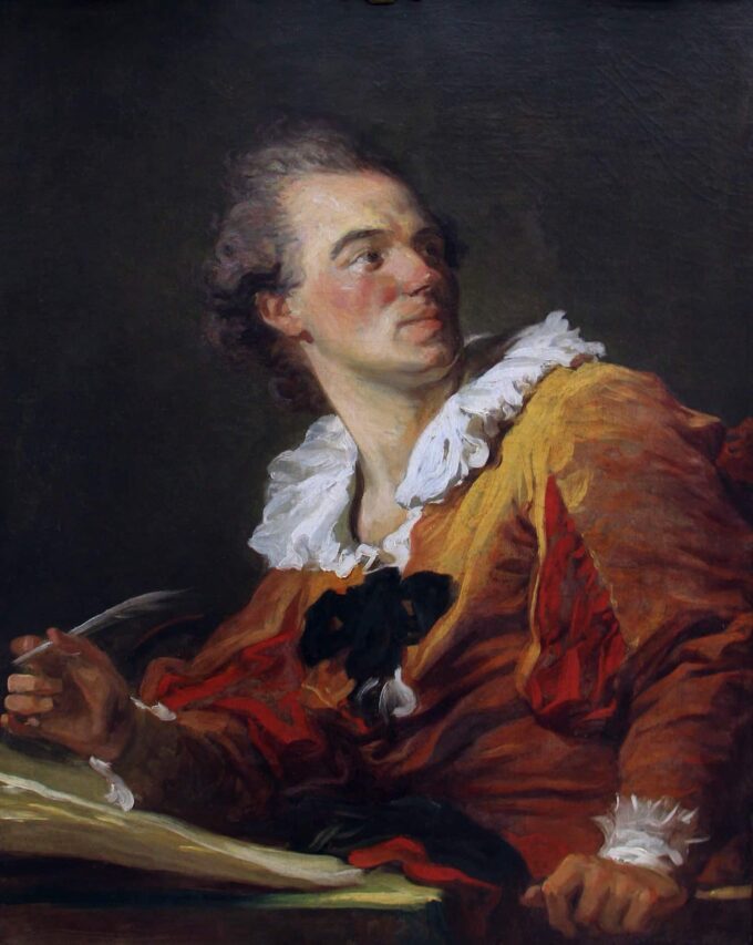 Ispirazione – Jean-Honoré Fragonard Jean-Honoré Fragonard 70x85