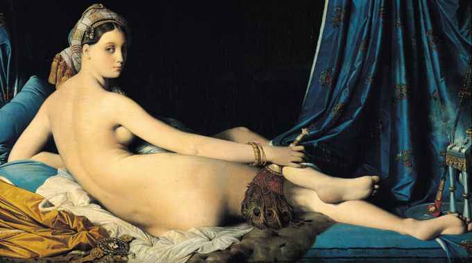 La Grande Odalisca – Jean-Auguste-Dominique Ingres Jean-Auguste-Dominique Ingres 120x70